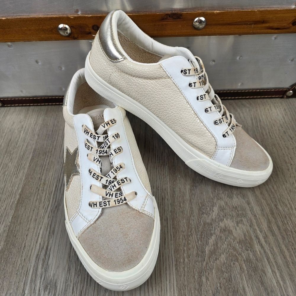 Vintage Havana Leather Mighty Sneakers Size 7